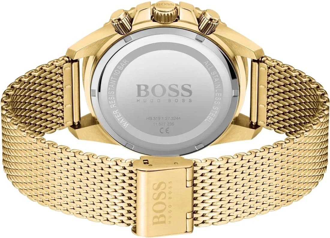 Montre Hugo Boss 1513906 homme détail cadran noir