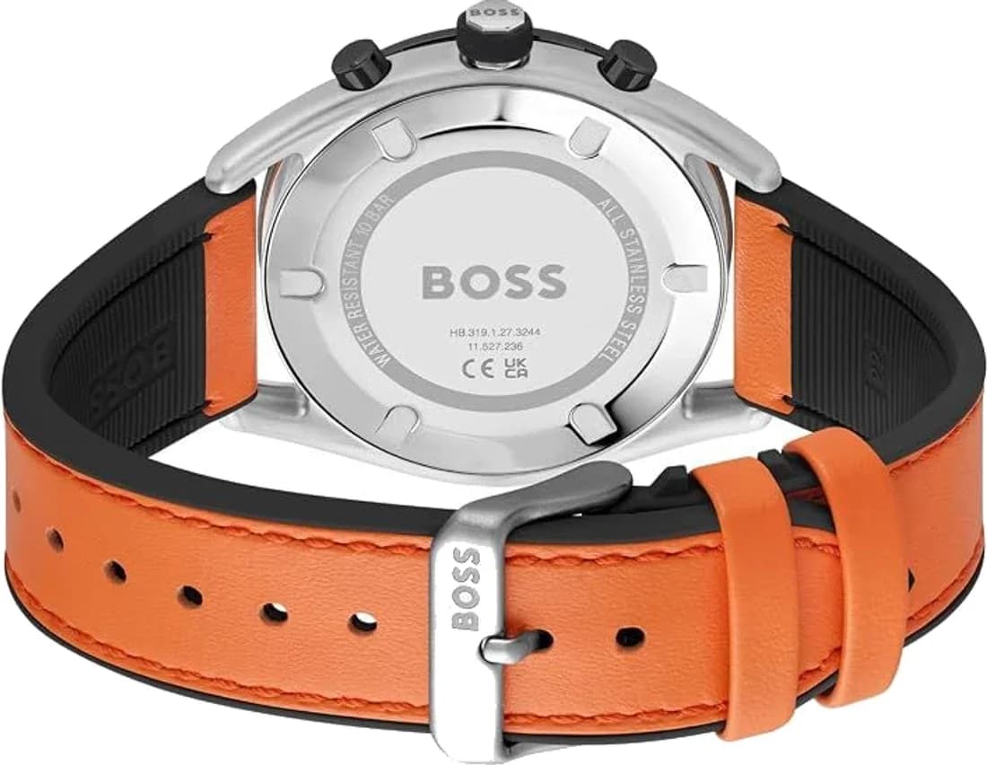 Montre Hugo Boss 1514025 homme détail cadran noir