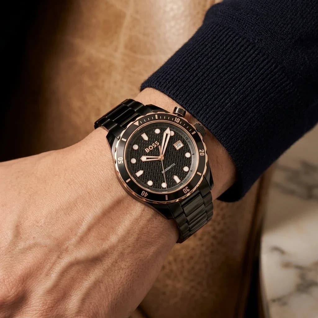 Fond du boîtier du garde-temps Hugo Boss 1514215
