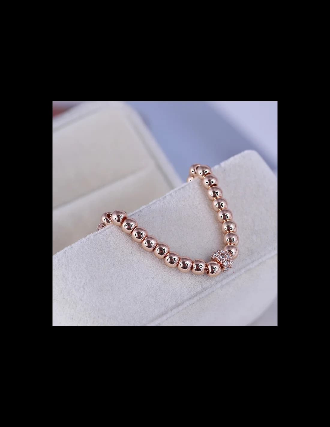 Bracelet femme Kate Spade New York en acier inoxydable or rose - Réf. 106428 vue 3