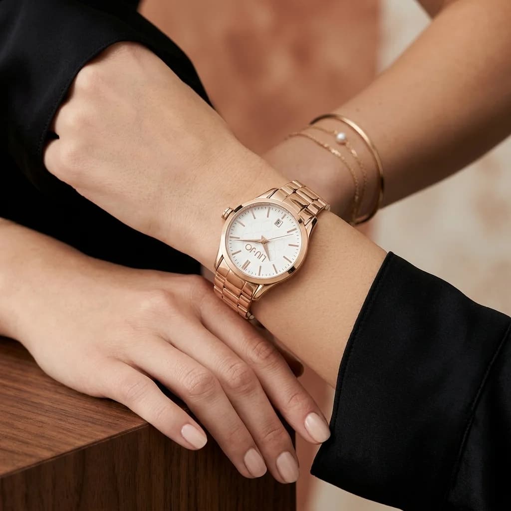 Le garde-temps Liu Jo Luxury TLJ886 vu de profil