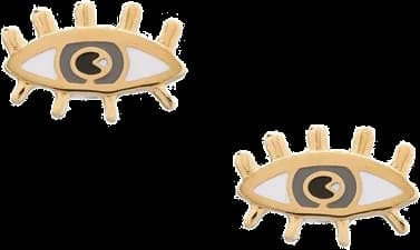 Boucles d'oreilles femme Marc by Marc Jacobs en acier doré - Réf. MARC-WL271