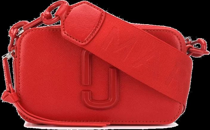 Sac à main bandoulière Marc Jacobs The Snapshot pour femme, Germanium Rouge - Réf. M0014867-612