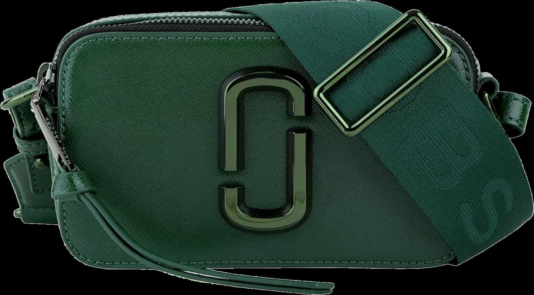 Sac à main bandoulière Marc Jacobs The Snapshot - Vert Olive - Réf. M0015476-390 - Pour Femme