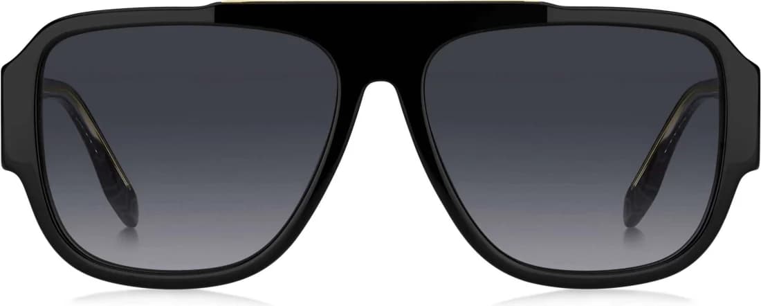 Lunettes de soleil Marc Jacobs 756-S 1EI/9O - Monture acétate noir pour homme