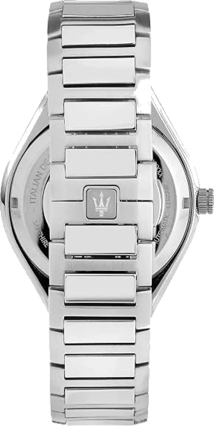 Montre Maserati R8823142004 homme verso boîtier argent