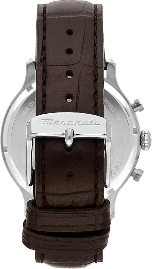 Montre Maserati R8871618014 homme verso boîtier argent