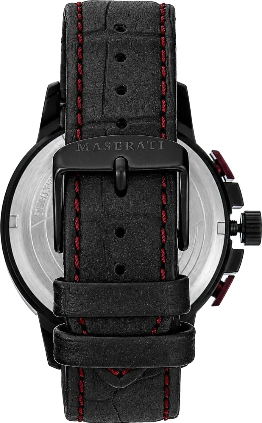 Montre Maserati R8871619003 homme verso boîtier noir