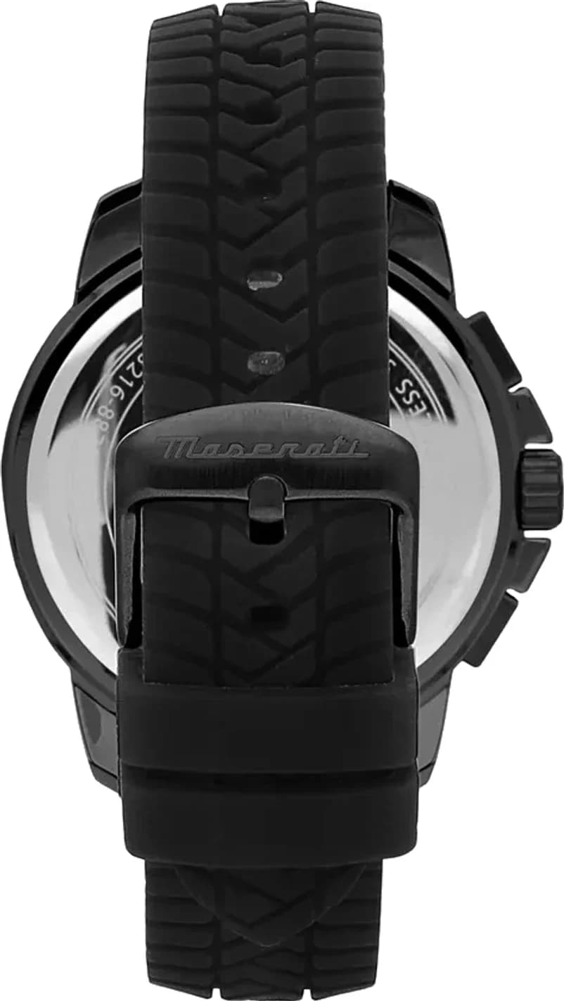 Montre Maserati R8871621011 homme verso boîtier noir