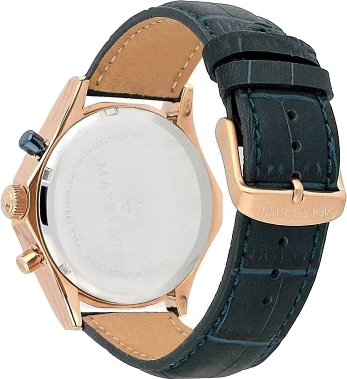 Montre Maserati R8871627002 homme détail cadran bleu