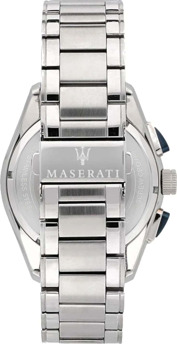 Montre Maserati R8873612014 homme détail cadran bleu