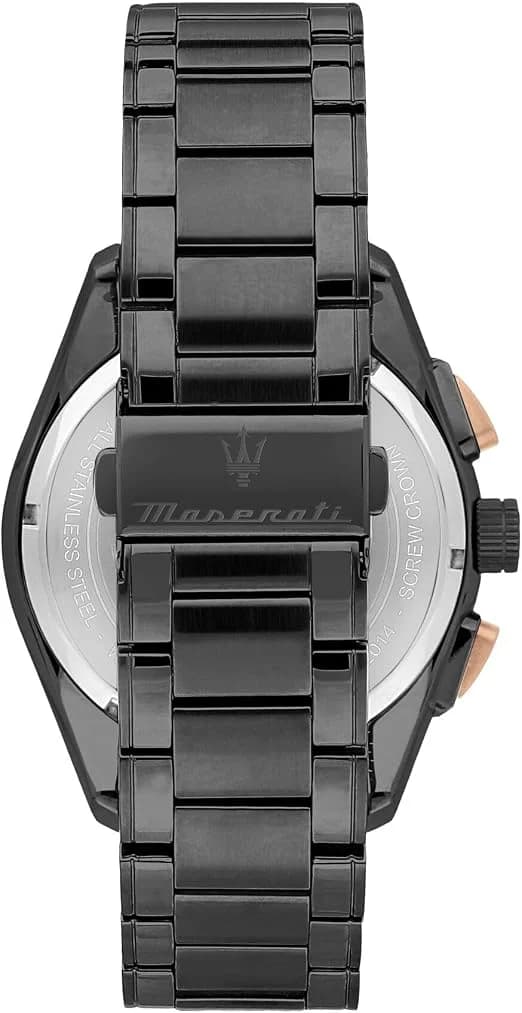 Montre Maserati R8873612016 homme verso boîtier or rose