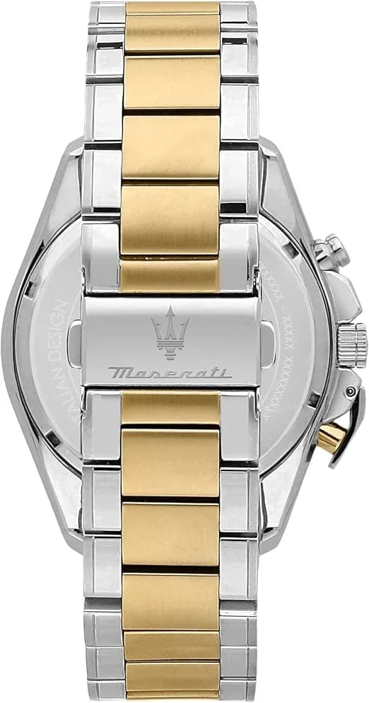 Montre Maserati R8873612046 homme verso boîtier or