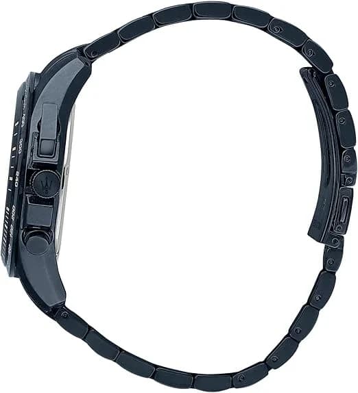 Montre Maserati R8873612054 homme détail cadran bleu