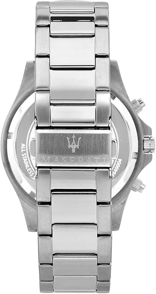 Montre Maserati R8873640015 homme détail cadran noir
