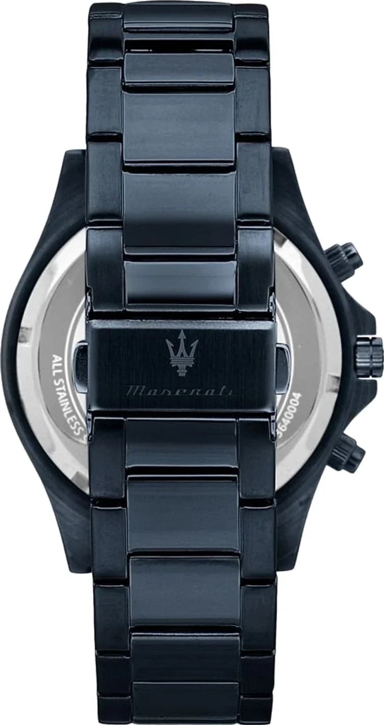 Montre Maserati R8873640023 homme détail cadran bleu