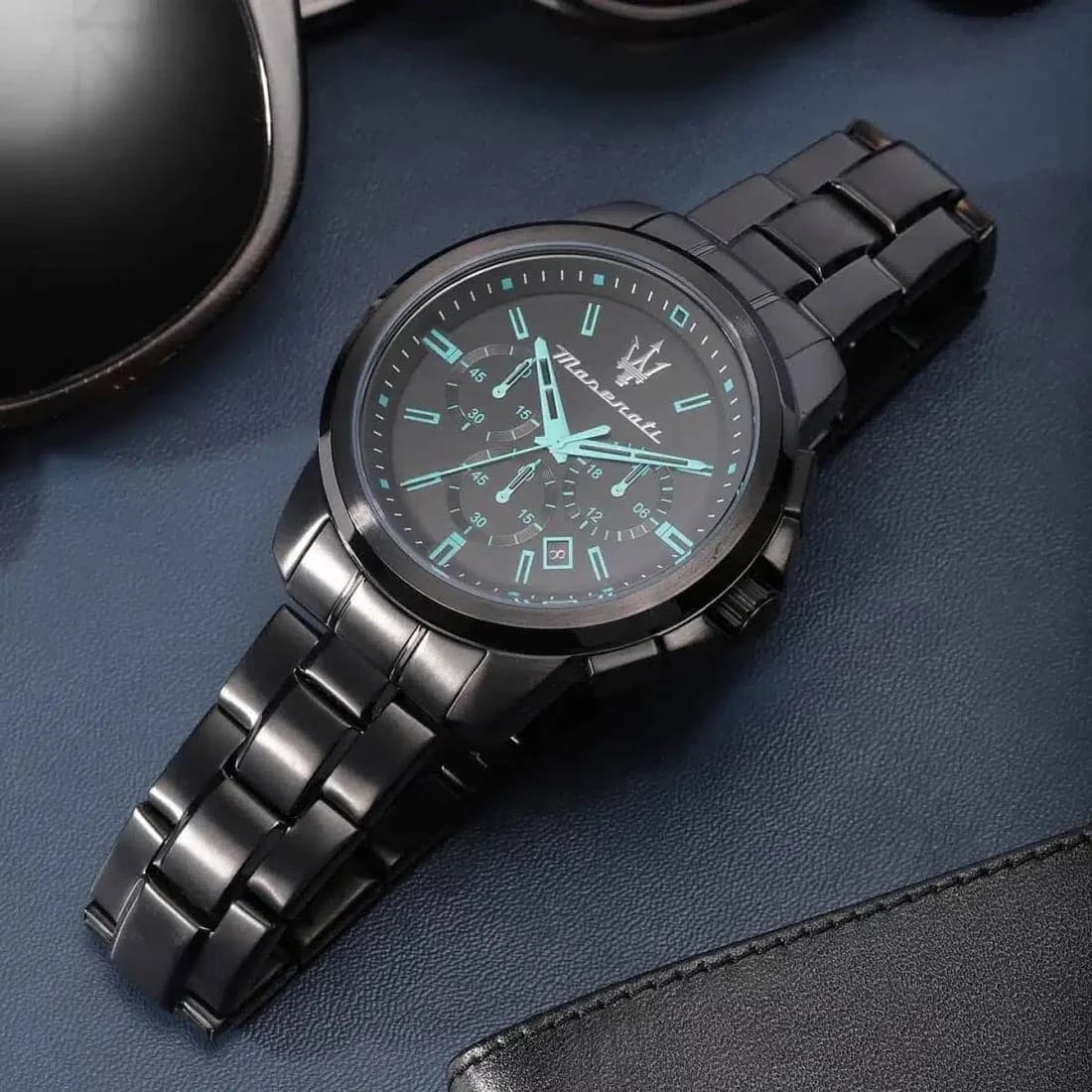 Montre Maserati R8873644003 homme verso boîtier noir