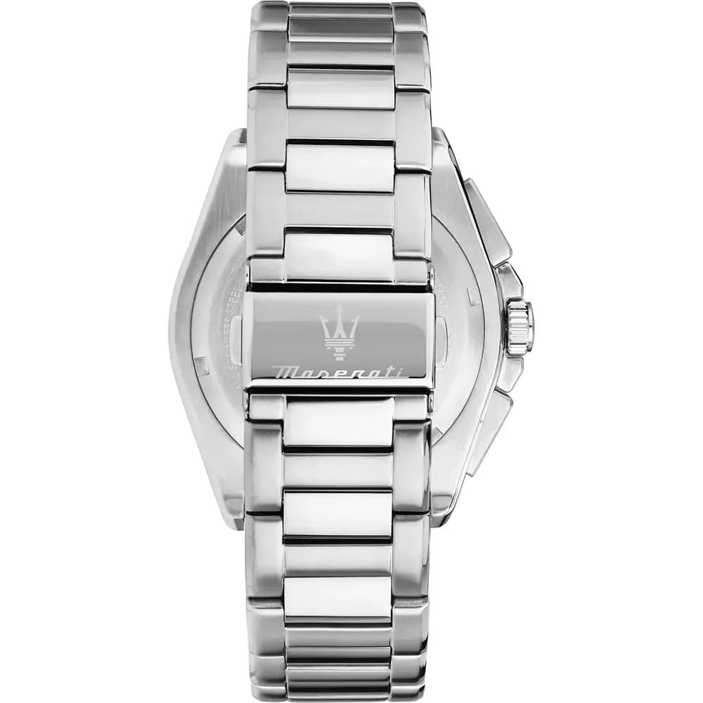 Montre Maserati Velocità R8873652001 homme argentée, acier inoxydable 43mm, quartz 10 ATM vue 4