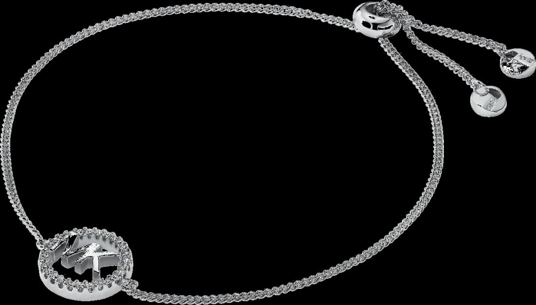 Bracelet chaîne pour femme Michael Kors MKC1246AN040 en argent 925 et zirconium