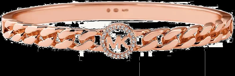Bracelet Jonc Michael Kors MKC1381AN791M en argent 925 plaqué or rose pour femme