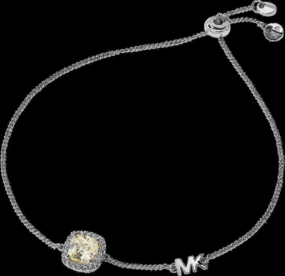 Bracelet Michael Kors MKC1404BJ040 en argent 925 à fermoir coulissant pour femme