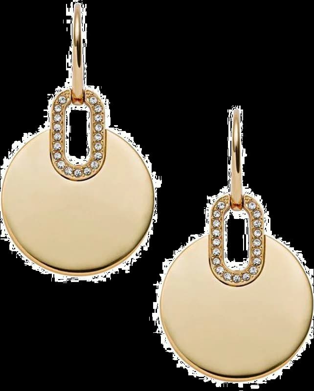 Boucles d'oreilles Michael Kors MKJ4613710 en or et strass pour femme