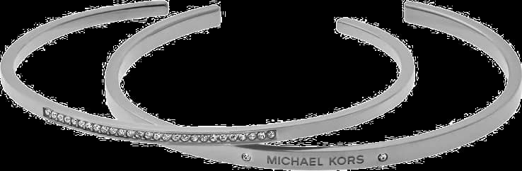 Bracelet Michael Kors MKJ4819040 en acier argenté pour femme