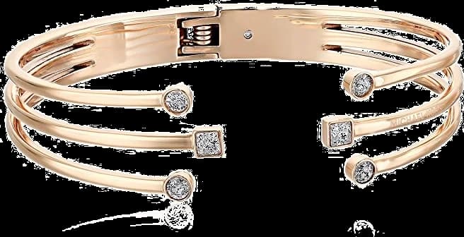 Bracelet Michael Kors MKJ5990710 en acier or rose pour femme