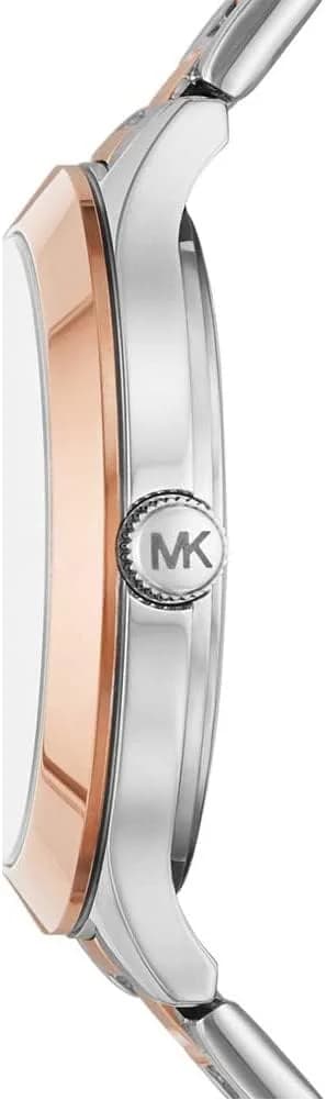 Montre Michael Kors MK1045 femme détail cadran argent