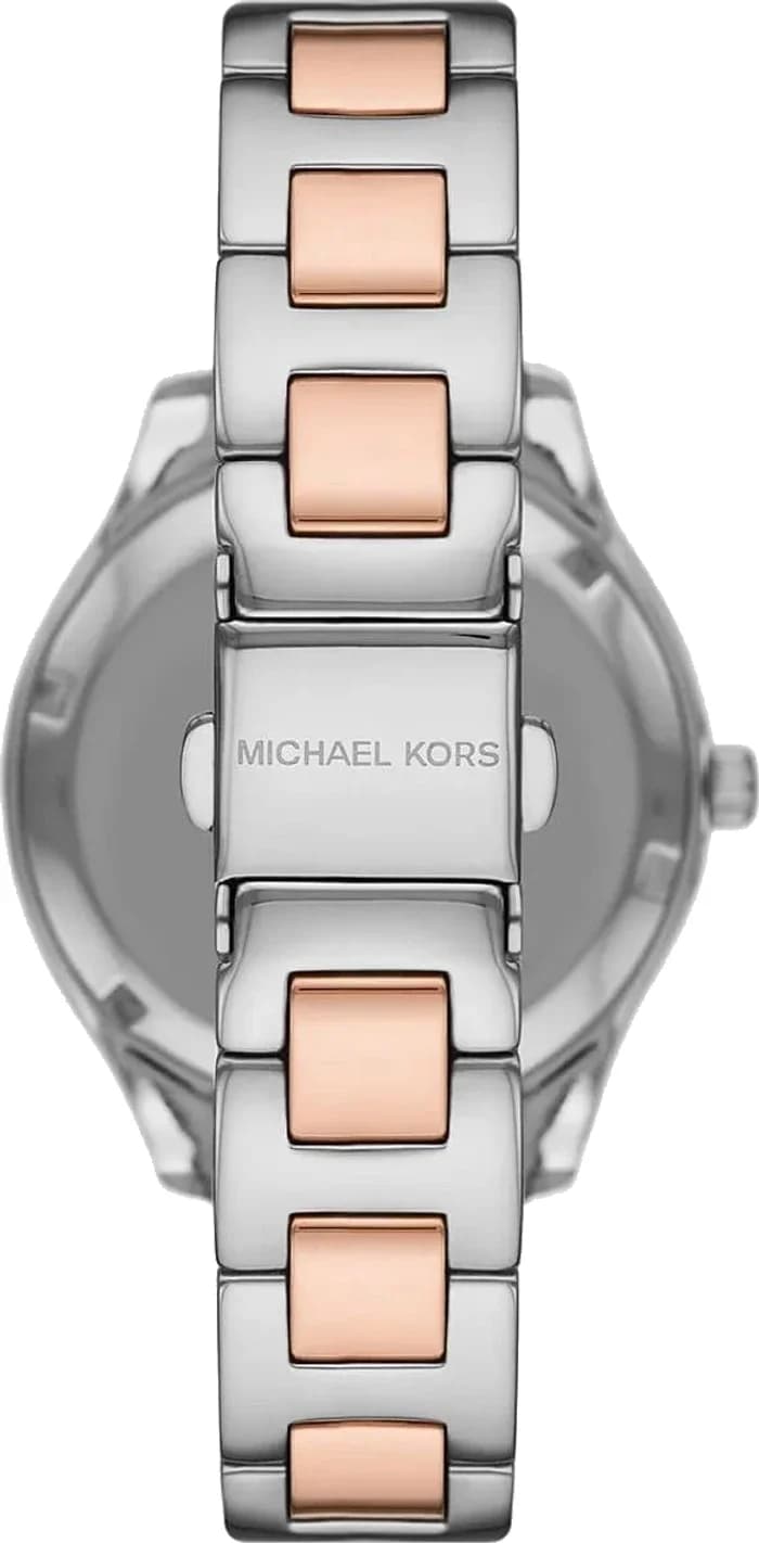 Montre Michael Kors MK1048 femme verso boîtier argent