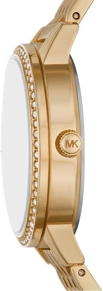 Montre Michael Kors MK1051 femme détail cadran blanc