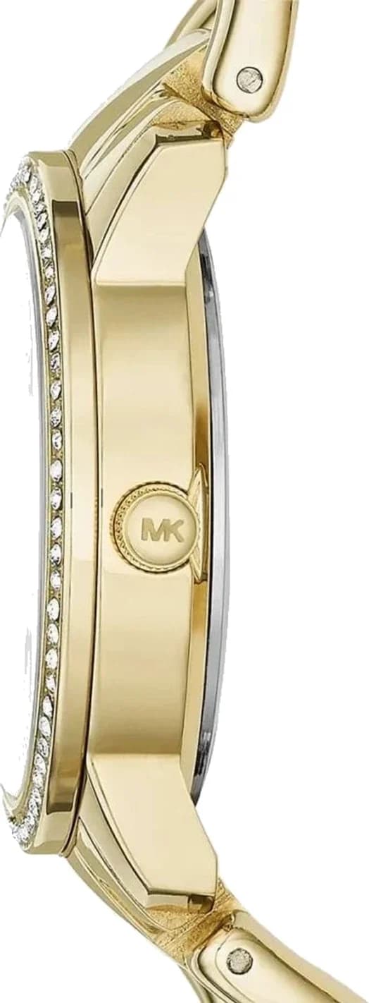 Montre Michael Kors MK3235 femme détail cadran or