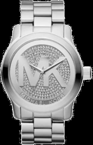 Montre Femme Michael Kors Runway MK3375 en acier argenté