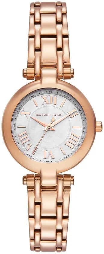 Montre Michael Kors MK4893 femme cadran blanc bracelet acier