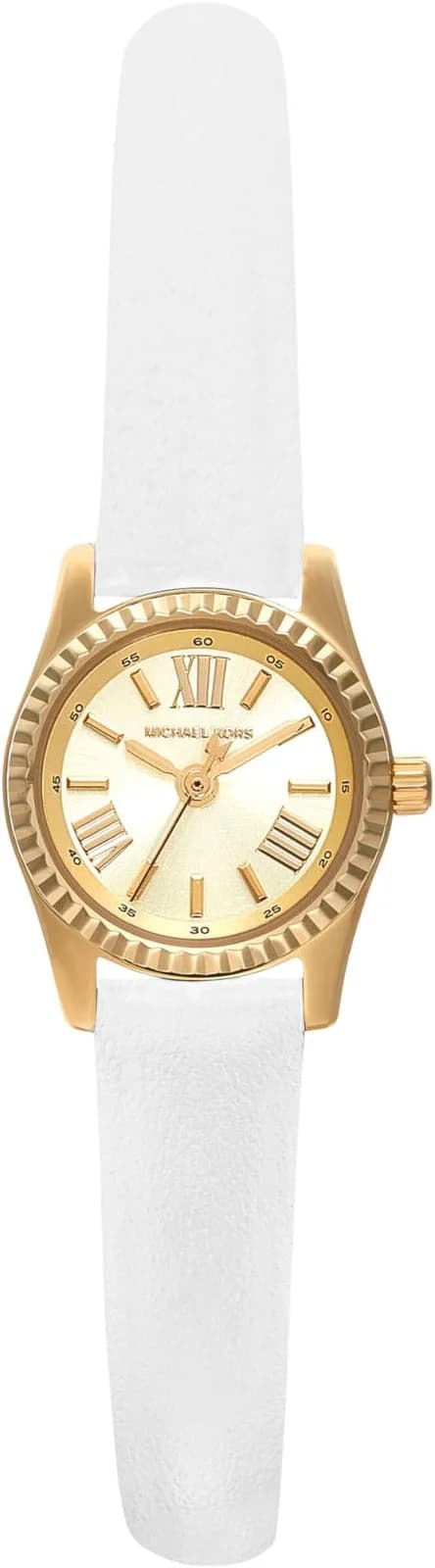 Montre Michael Kors MK4900 femme cadran argent bracelet cuir