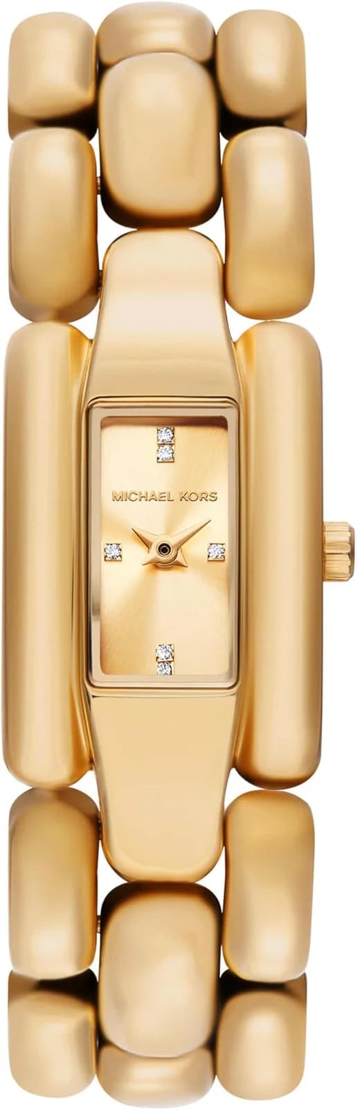 Montre Michael Kors MK4921 femme cadran or bracelet acier