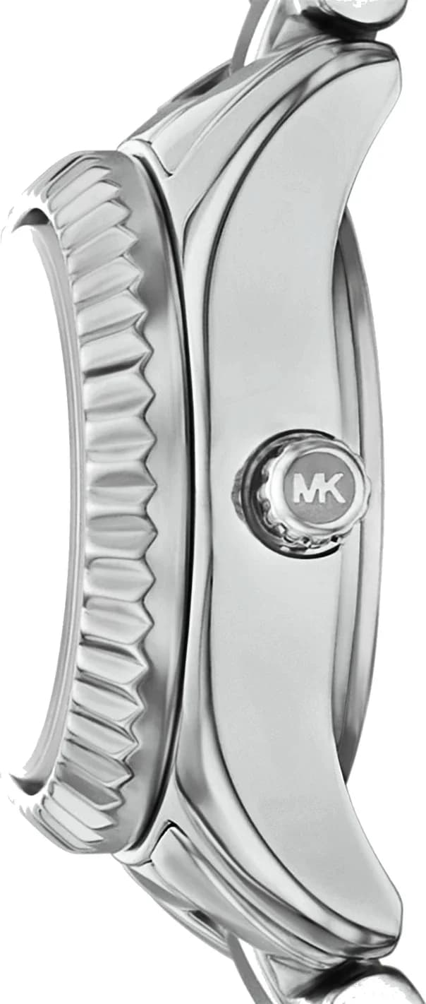 Montre Michael Kors MK4948 femme détail cadran argent