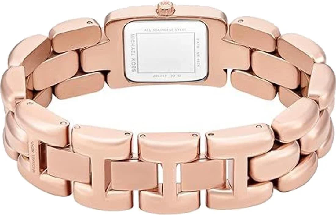 Zoom sur le cadran or rose du Michael Kors MK4954