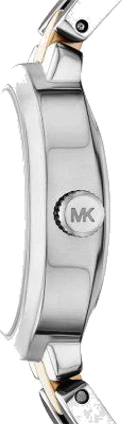 Zoom sur le cadran argent du Michael Kors MK4956