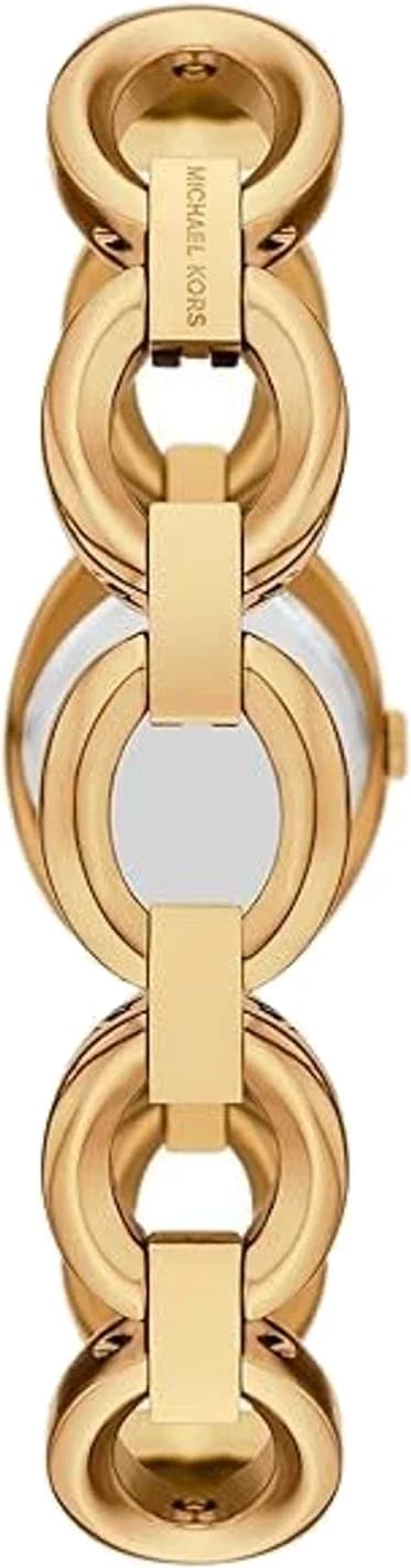 Zoom sur le cadran or du Michael Kors MK4957