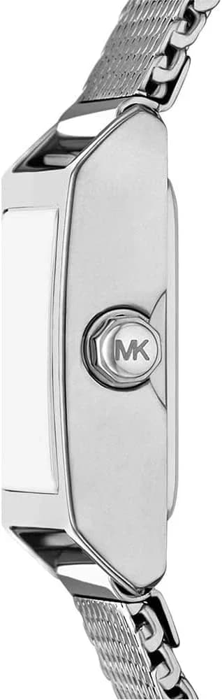 Zoom sur le cadran argent du Michael Kors MK4961