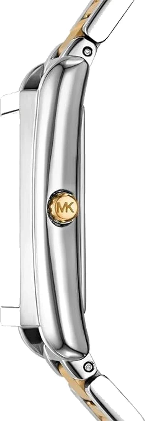 Zoom sur le cadran argent du Michael Kors MK4967