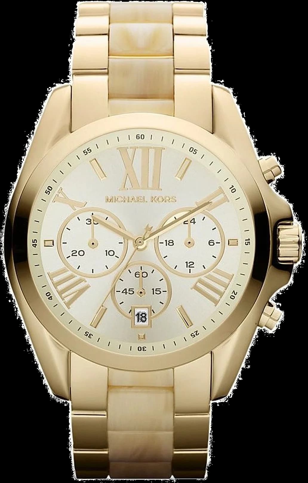 Montre Femme Michael Kors Bradshaw MK5722 Cadran Doré Bracelet Acier Or