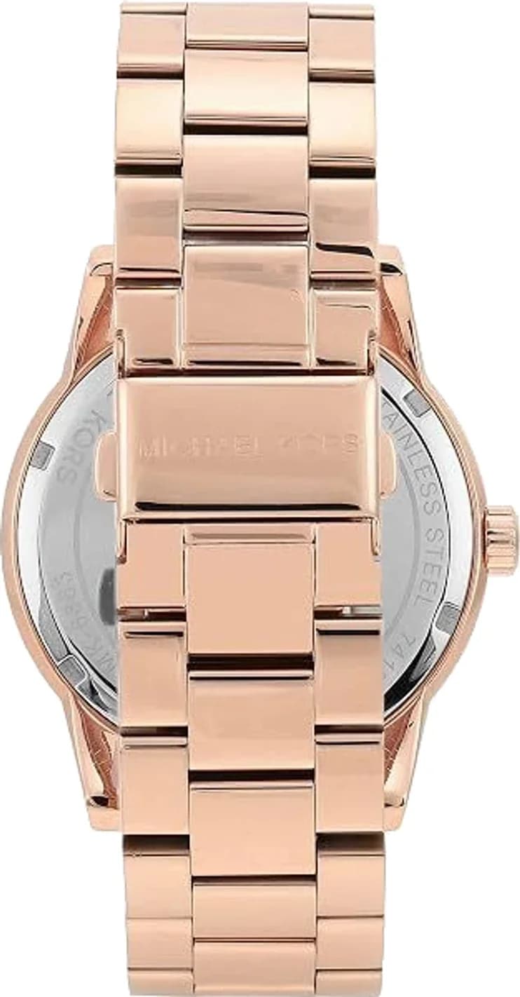 Montre Michael Kors MK6863 femme détail bracelet acier