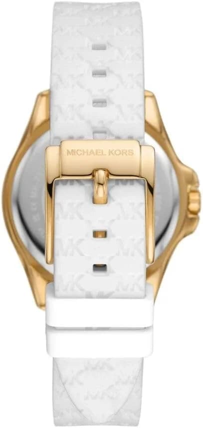 Montre Michael Kors MK7372 femme détail cadran blanc