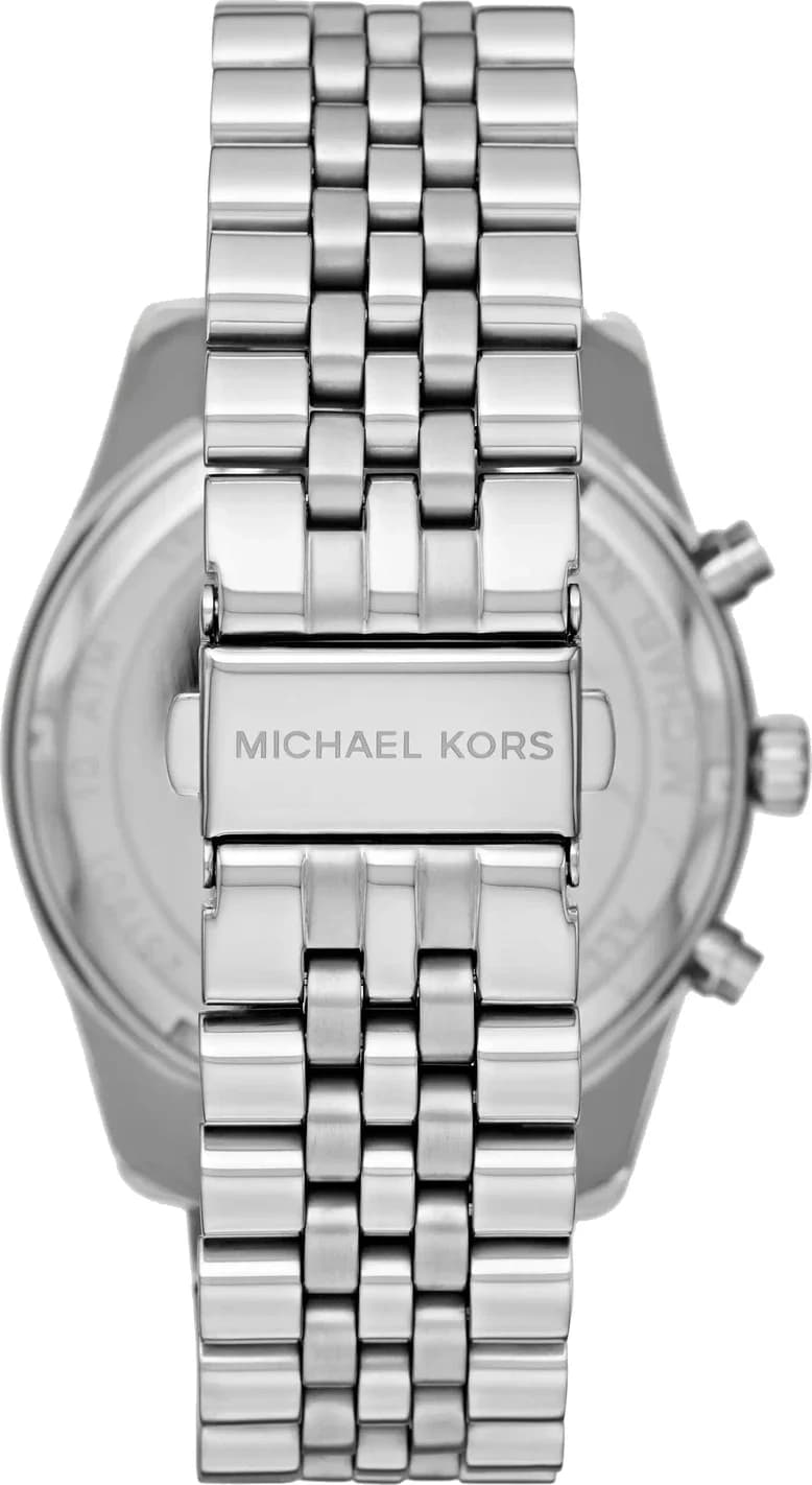 Montre Michael Kors MK8689 homme verso boîtier argent