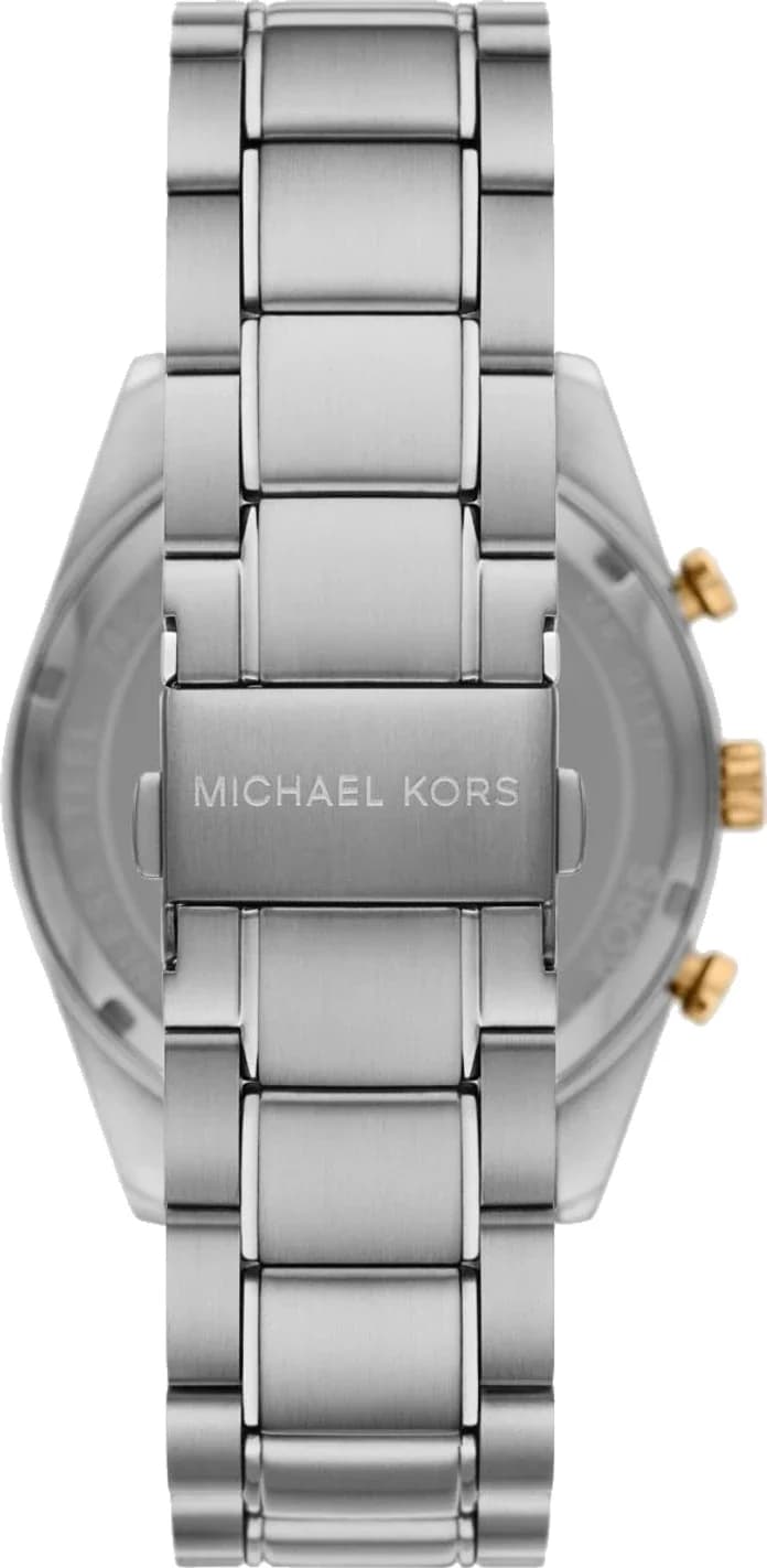 Montre Michael Kors MK9112 homme verso boîtier argent