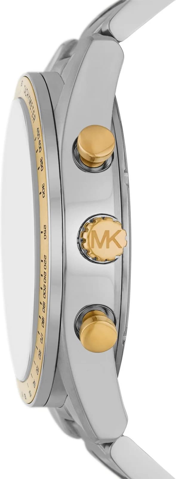 Montre Michael Kors MK9112 homme détail bracelet acier