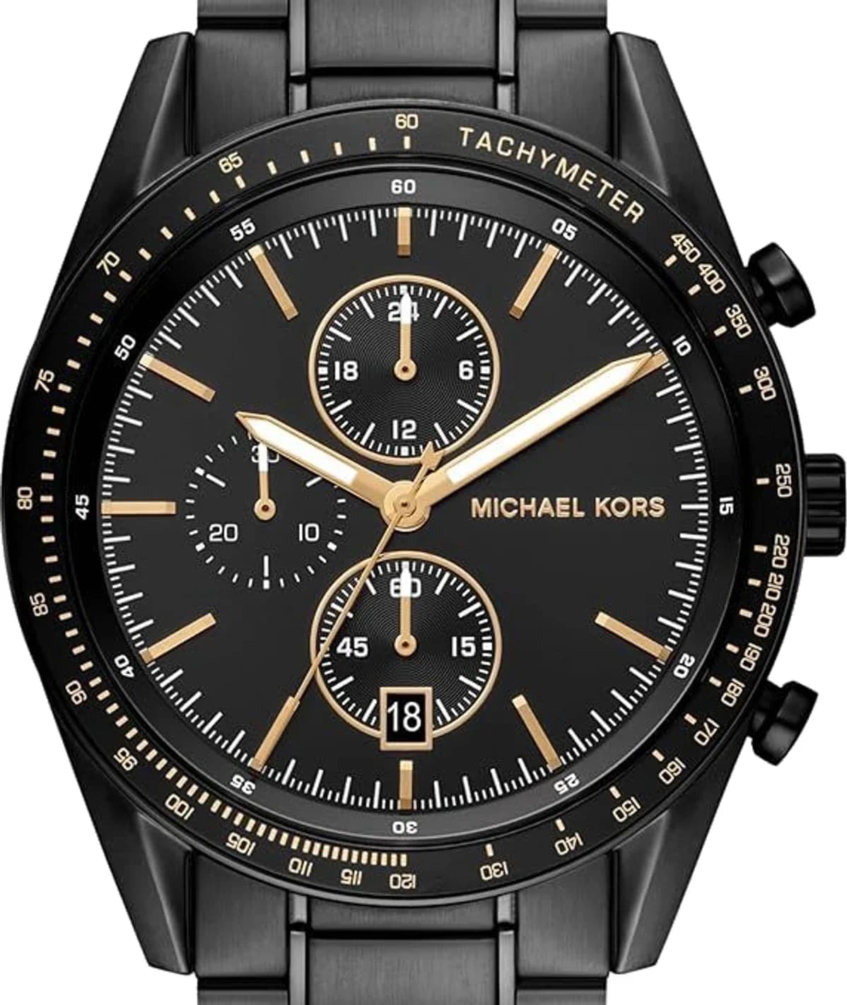 Montre Michael Kors MK9113 homme détail bracelet acier