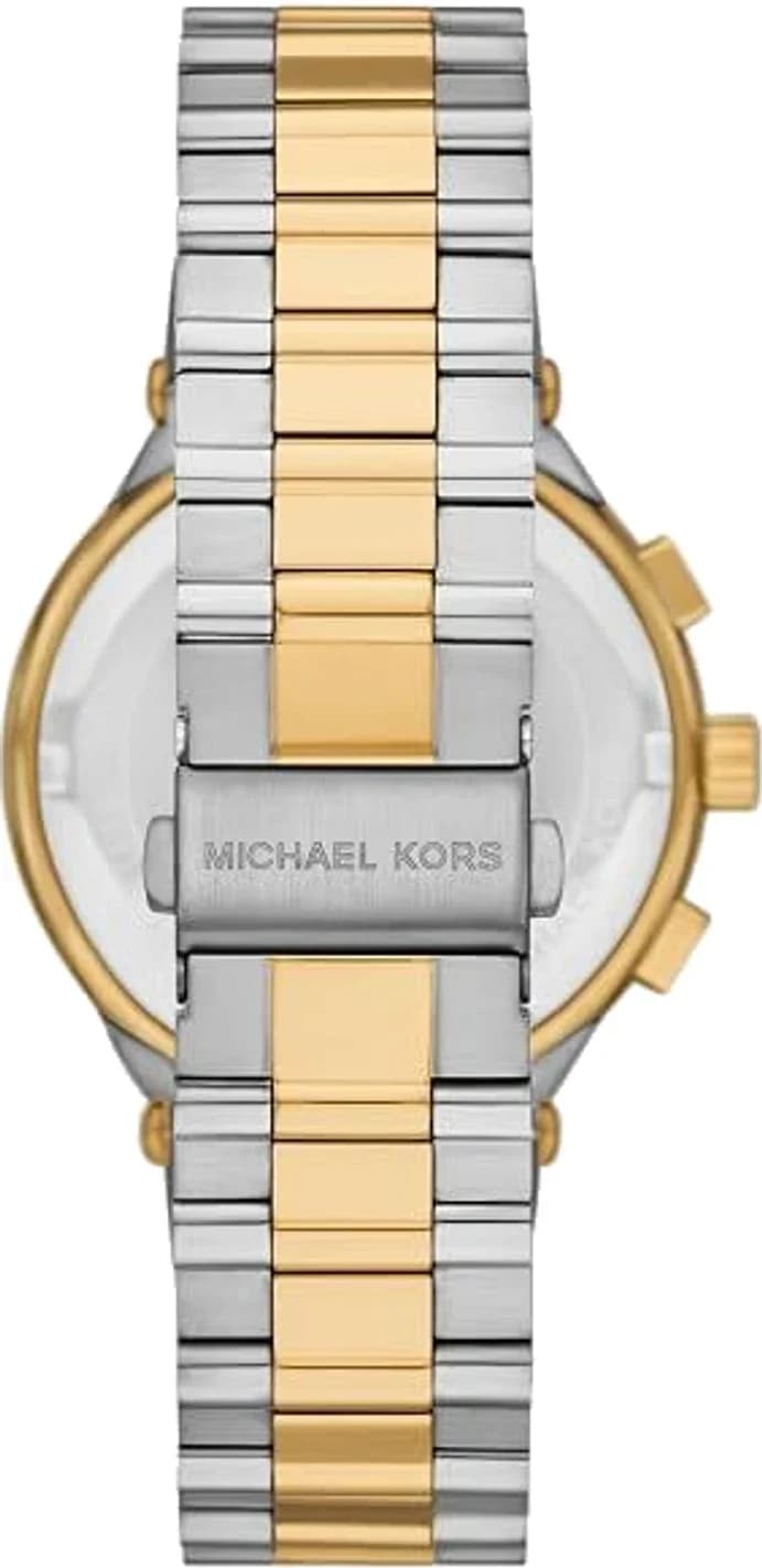 Zoom sur le cadran argent du Michael Kors MK9221